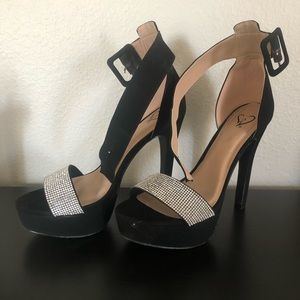 Windsor Rhinestone Heels